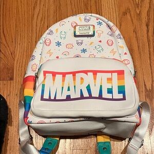 Marvel Loungefly White Backpack